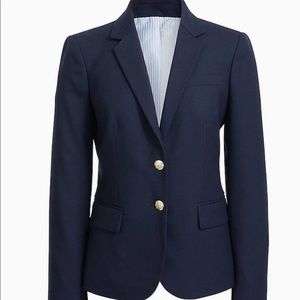 J Crew Women’s Navy “Schoolboy” Blazer, Size 0